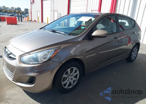 2012 Hyundai Accent Gs из США, поврежденный, VIN KMHCT5AE0CU029924